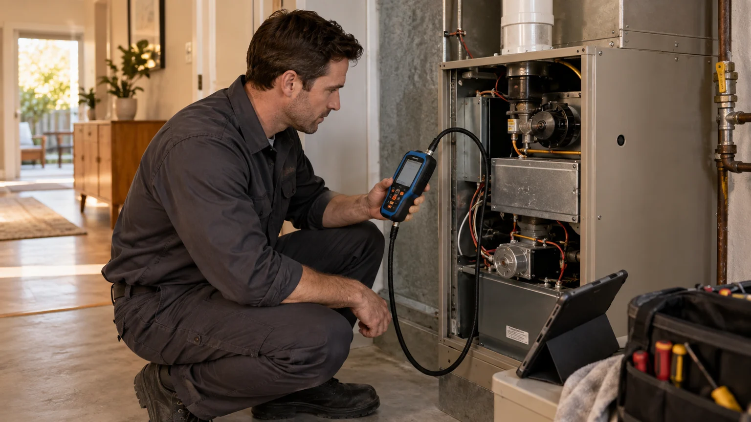 Ducted Heating Service Melbourne service illustration